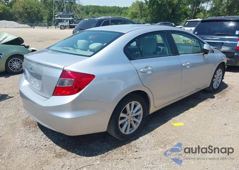 2012 Honda Civic Ex из США, поврежденный, VIN 2HGFB2F81CH312777